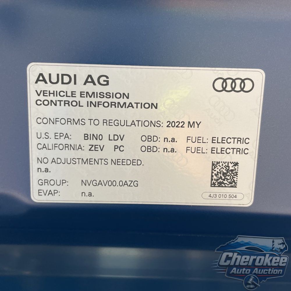 2022 Audi e-tron GT RS