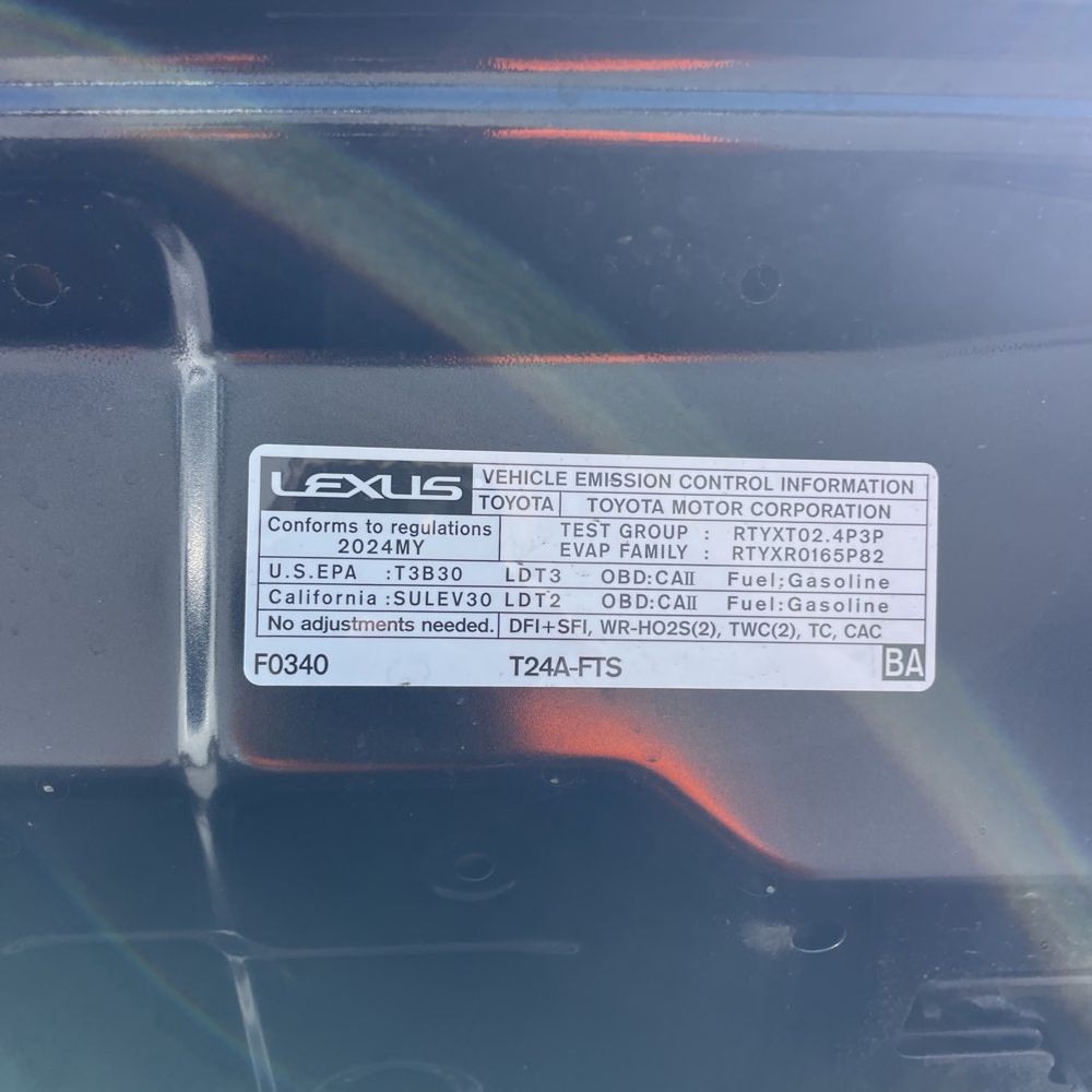 2024 Lexus TX 350 Base