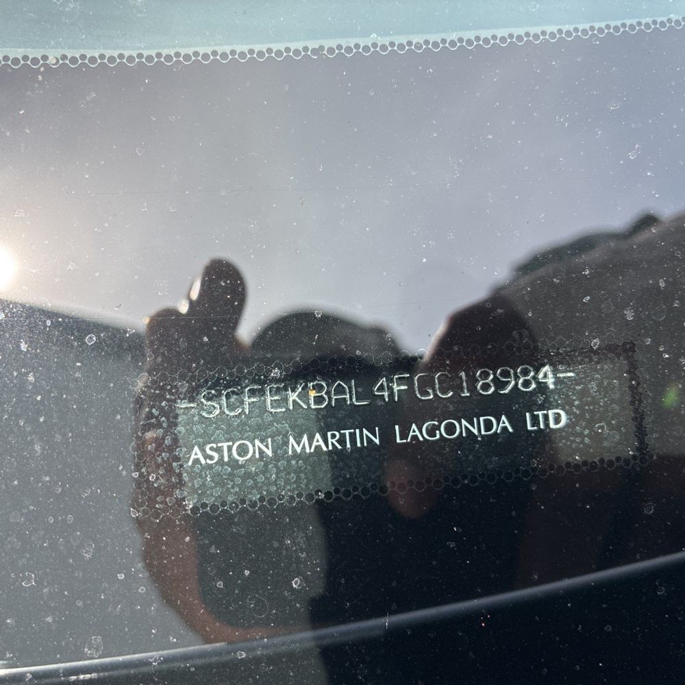 2015 Aston Martin V8 Vantage GT