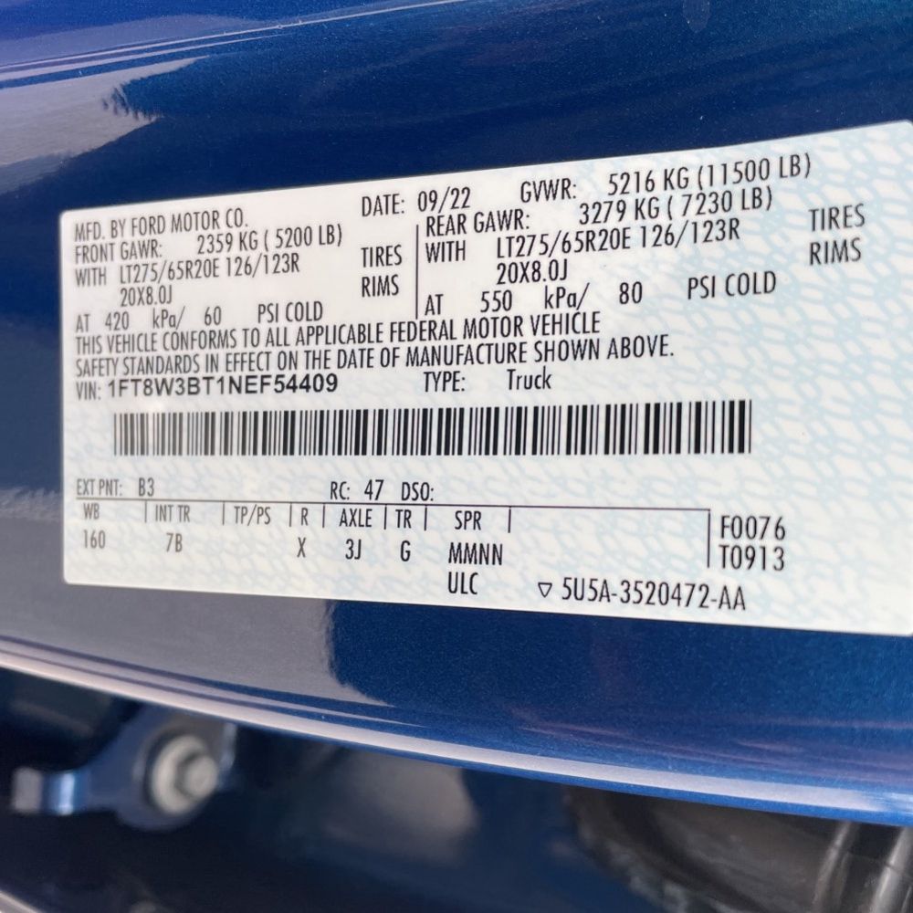 2022 Ford F-350 Super Duty Platinum