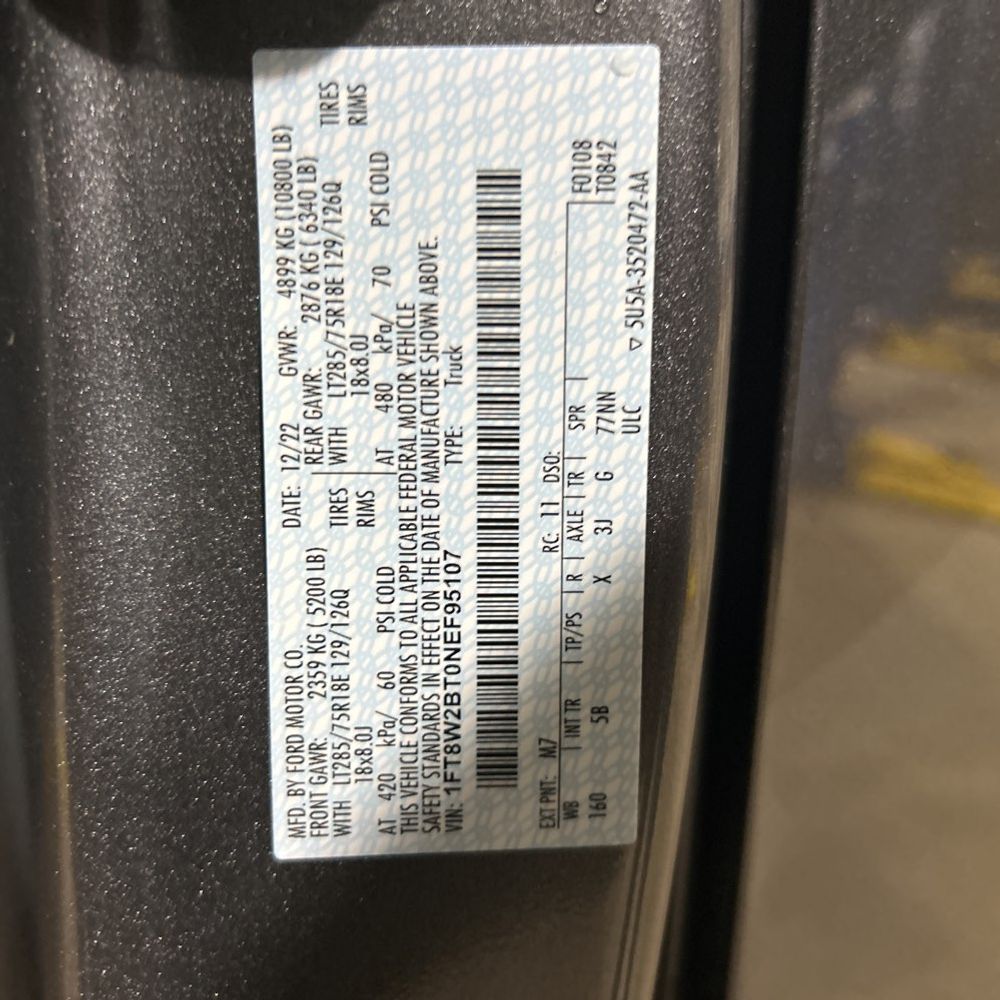 2022 Ford F-250 Super Duty Lariat