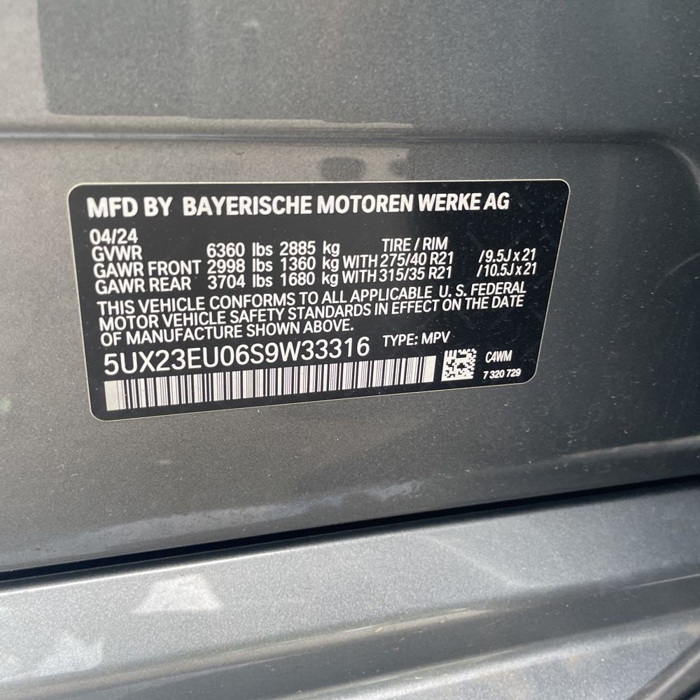 2025 BMW X5 XDrive40i