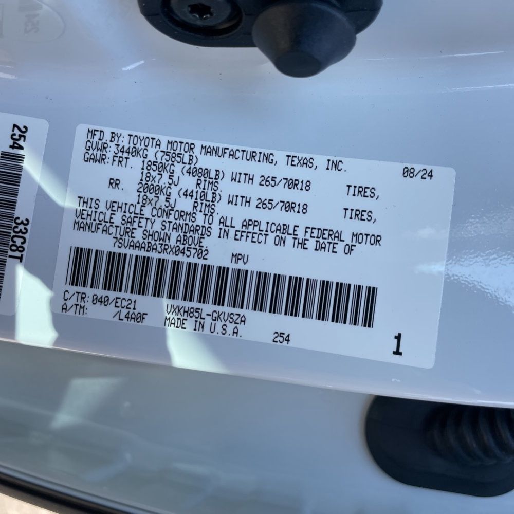 2024 Toyota Sequoia SR5
