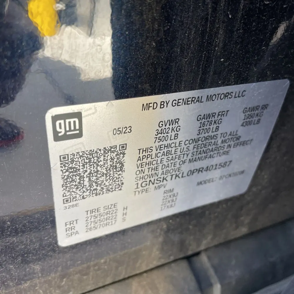 2023 Chevrolet Tahoe High Country