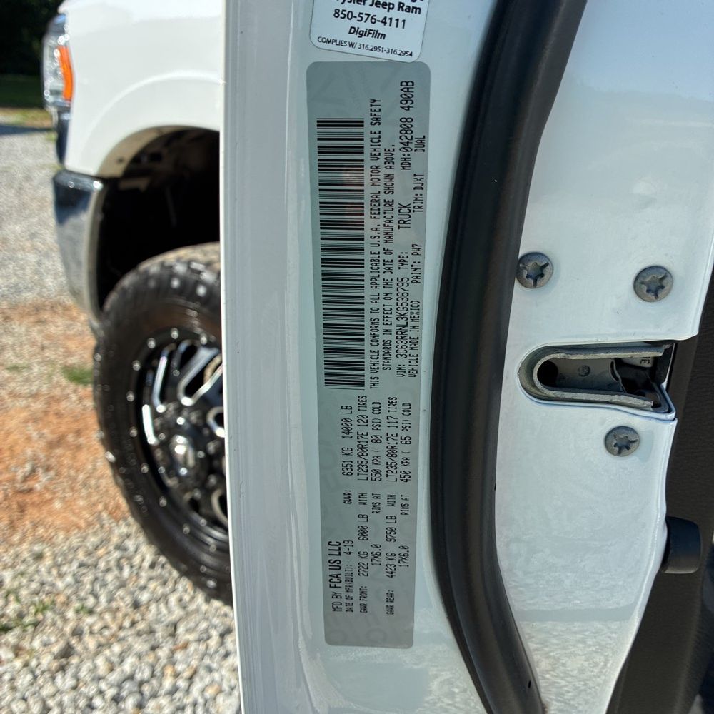 2019 Ram 3500 Longhorn Mega Cab 4x4 6'4" Box