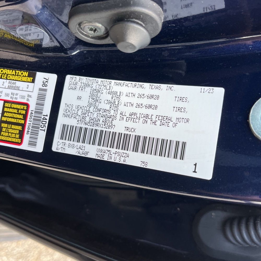 2024 Toyota Tundra Platinum