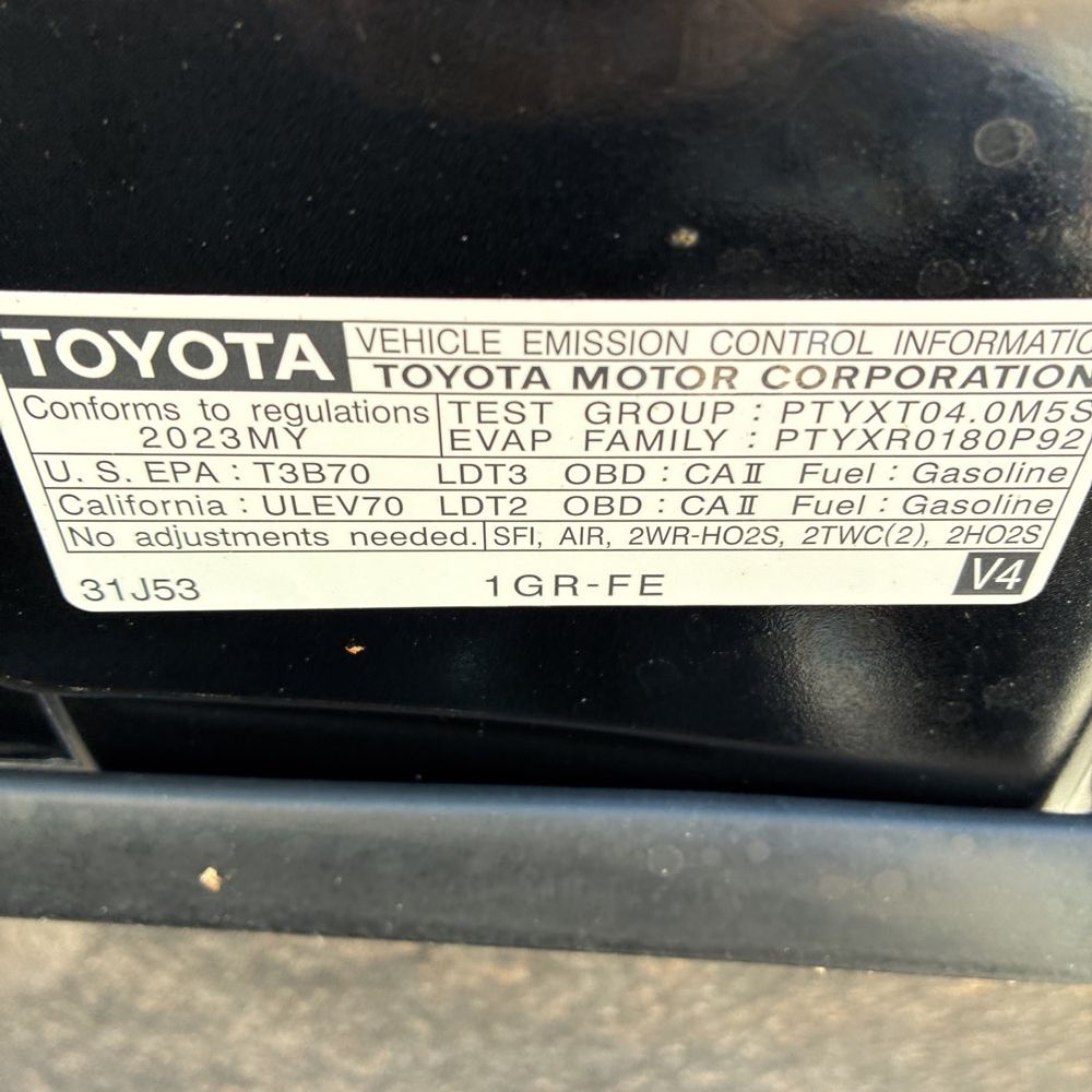 2023 Toyota 4Runner TRD Pro