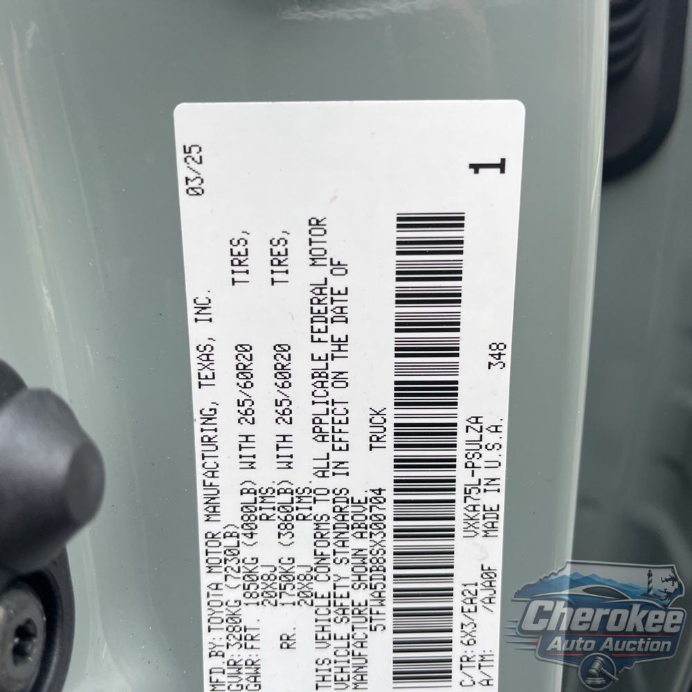 2025 Toyota Tundra Limited