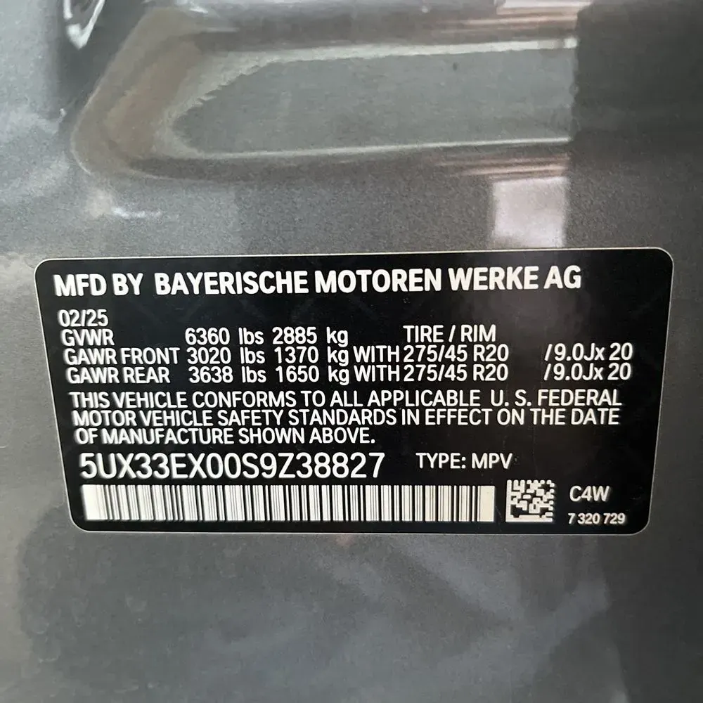 2025 BMW X6 XDrive40i
