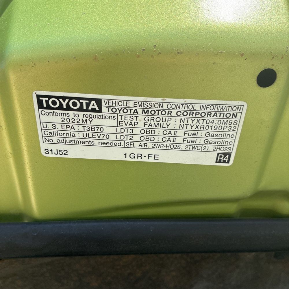 2022 Toyota 4Runner TRD Pro