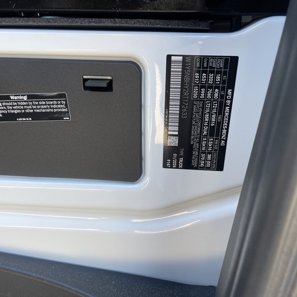 2024 Mercedes-Benz Sprinter 3500