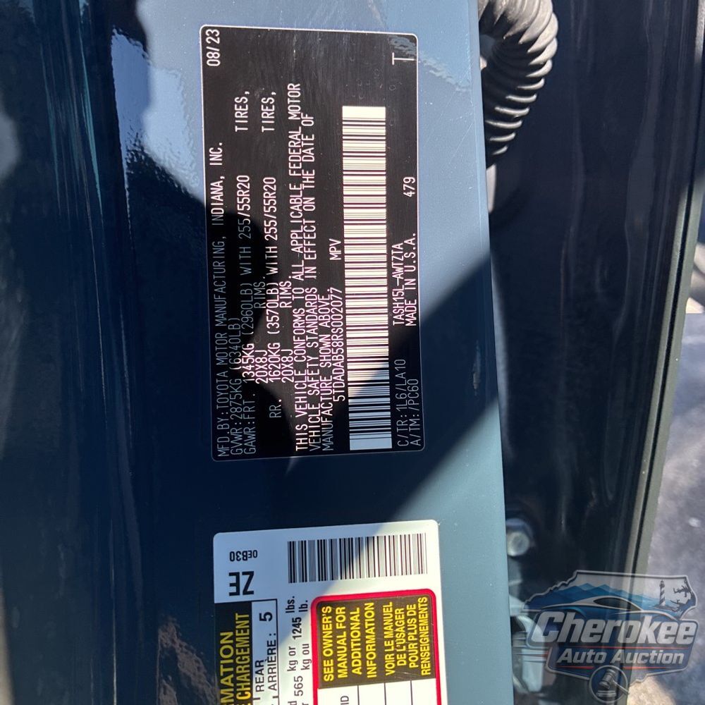 2024 Toyota Grand Highlander Hybrid MAX Platinum