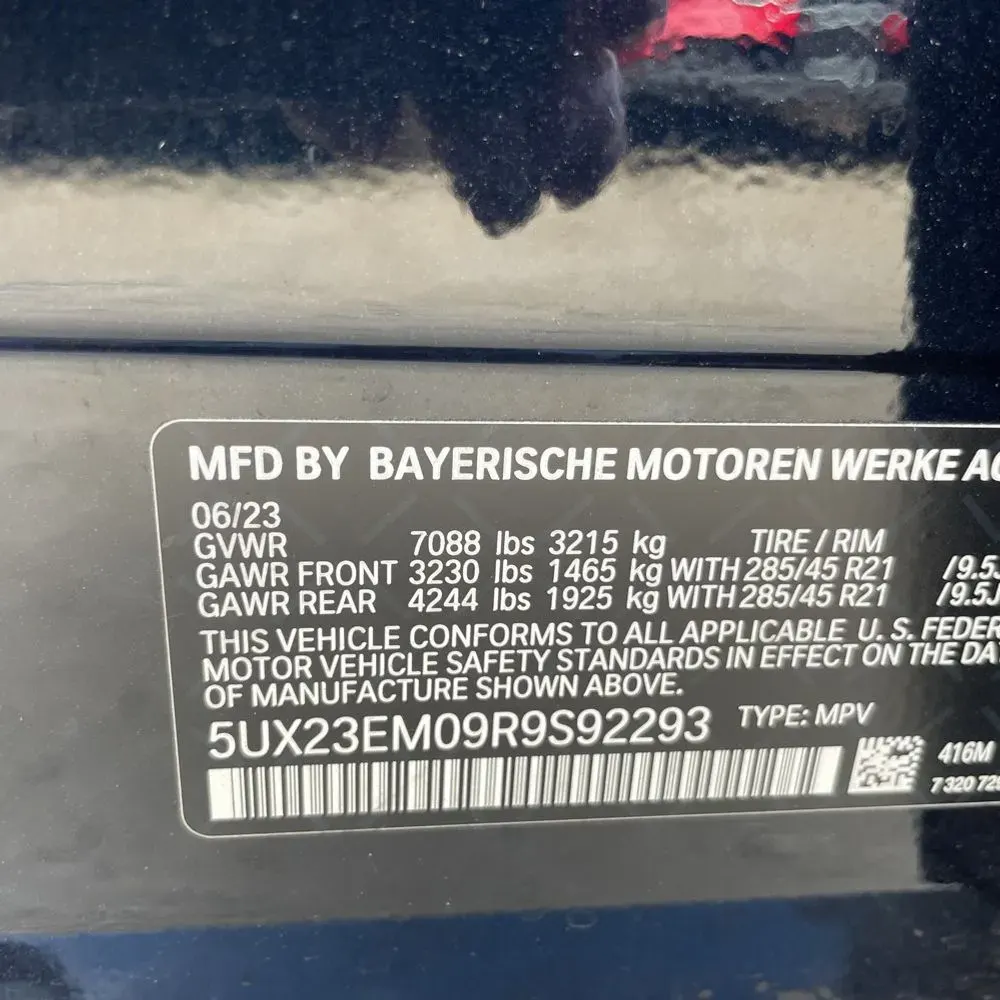 2024 BMW X7 XDrive40i