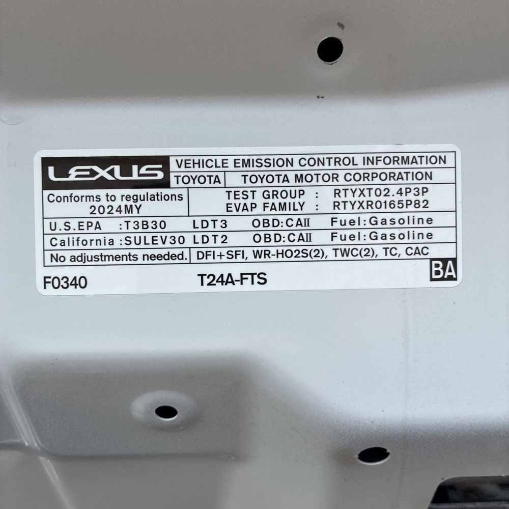 2024 Lexus TX 350 Base