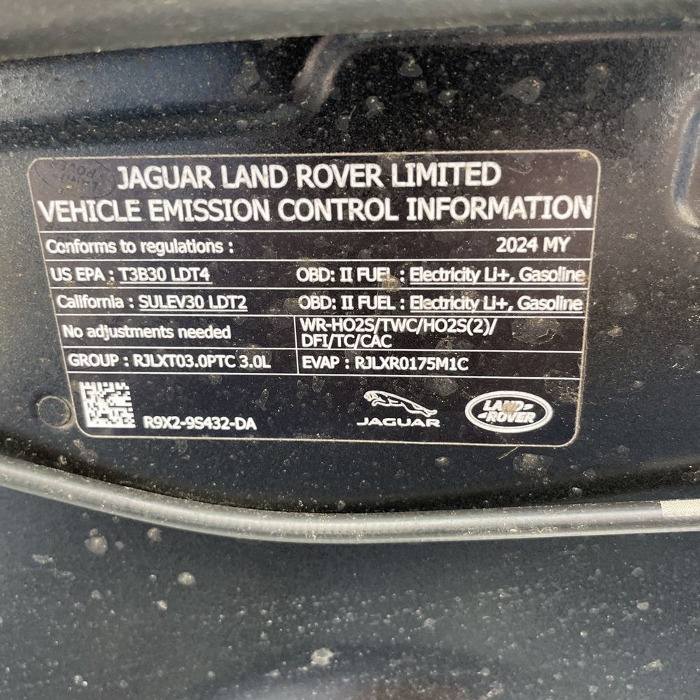 2024 Land Rover Range Rover Sport P550e Autobiography