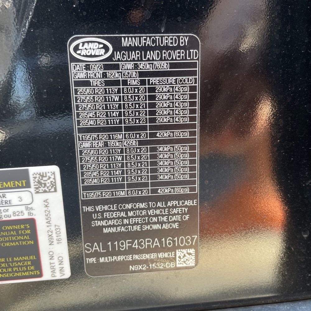 2024 Land Rover Range Rover Sport P550e Autobiography