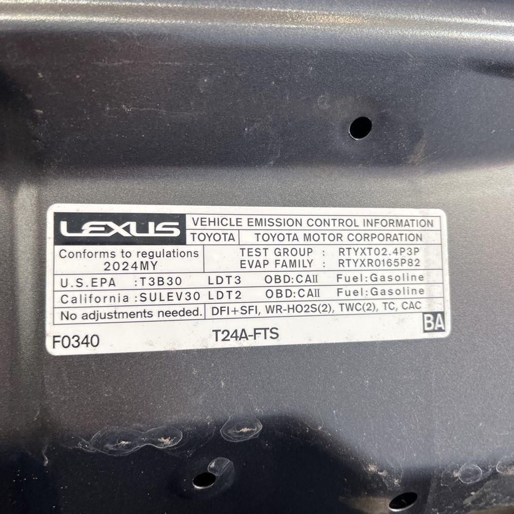 2024 Lexus TX 350 Luxury