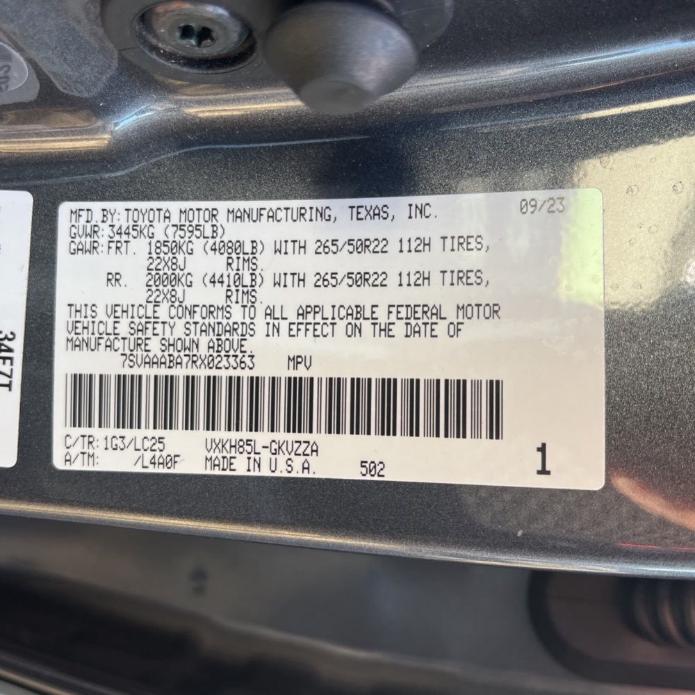 2024 Toyota Sequoia Capstone