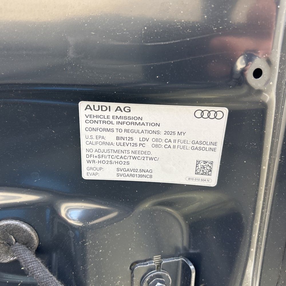 2025 Audi RS 3 Sedan TFSI quattro S tronic