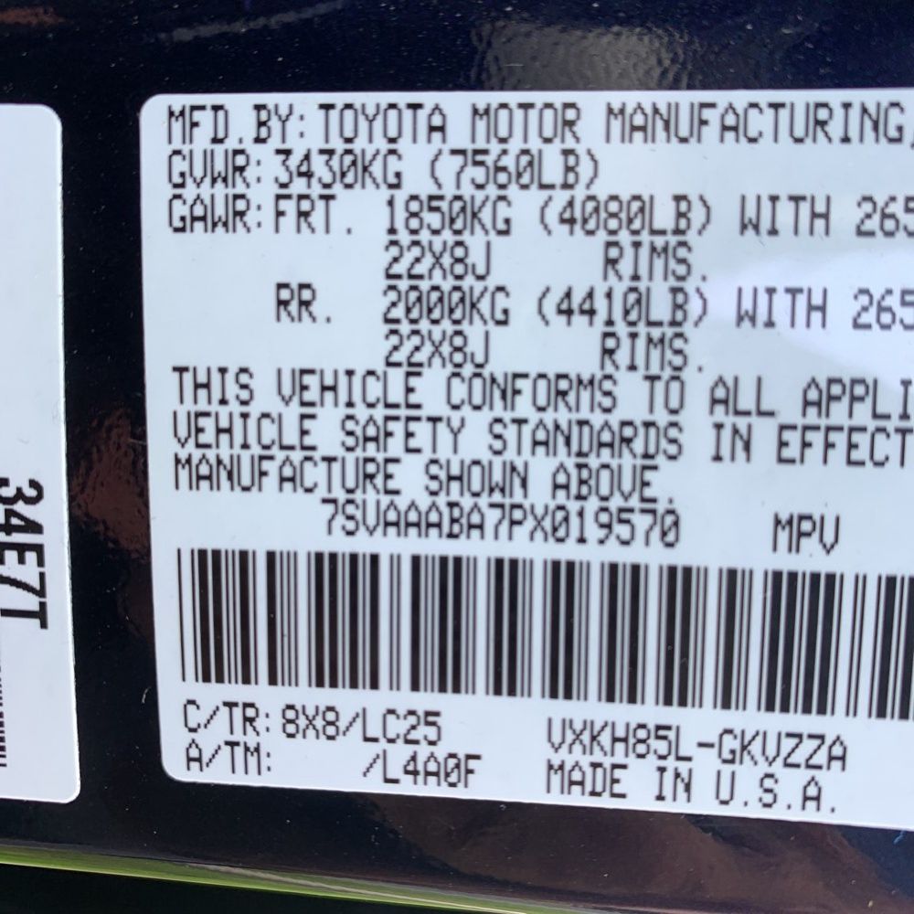 2023 Toyota Sequoia Capstone