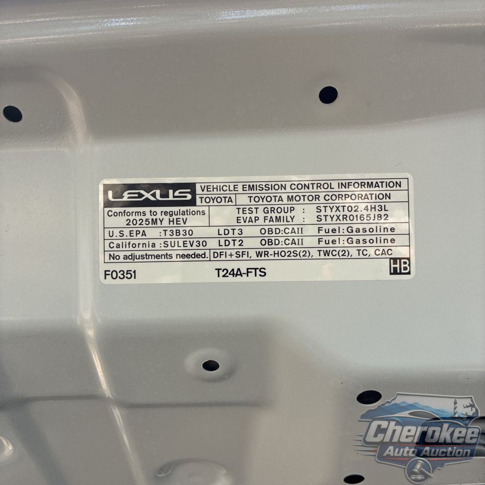 2025 Lexus TX 500h F SPORT Performance Premium