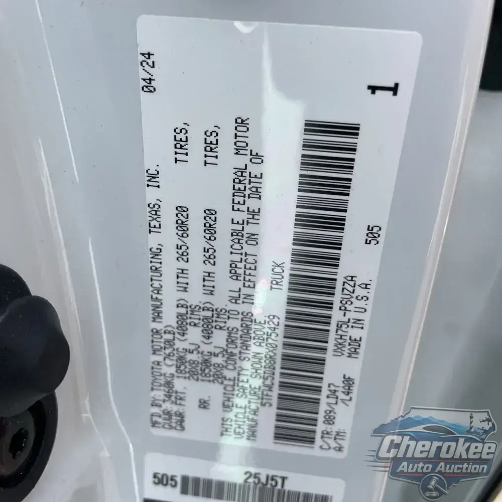 2024 Toyota Tundra 1794 Limited Edition HV