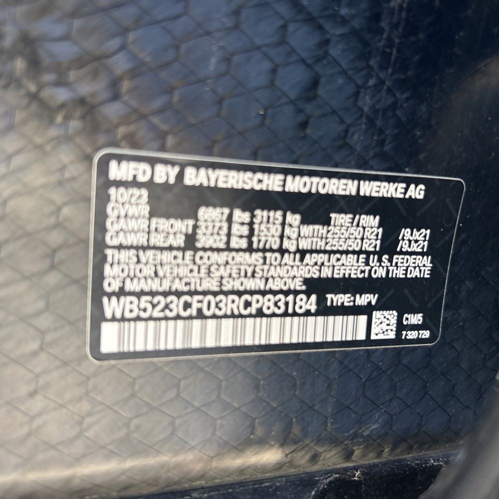 2024 BMW iX xDrive50
