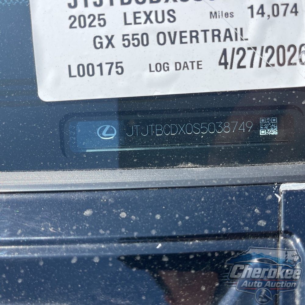 2025 Lexus GX 550 Overtrail