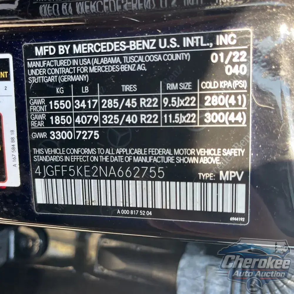 2022 Mercedes-Benz GLS GLS 450