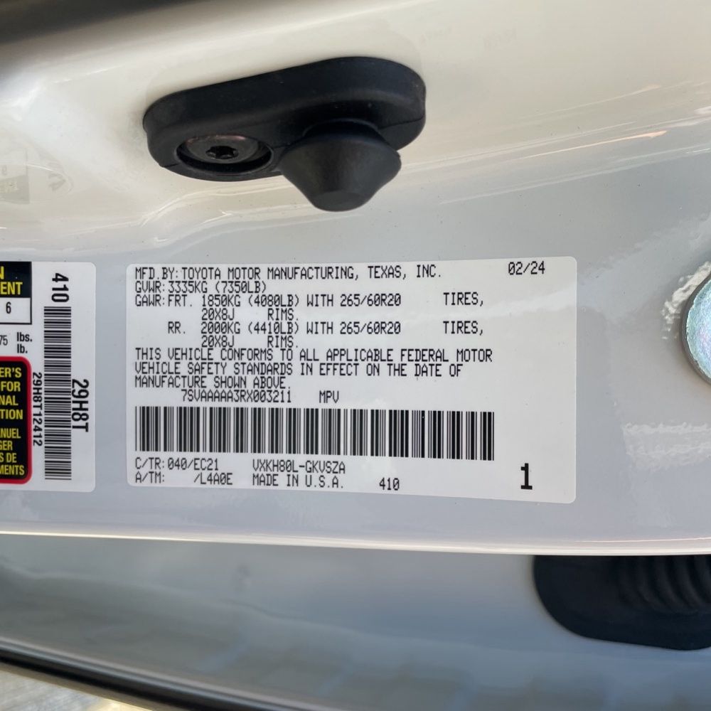 2024 Toyota Sequoia SR5