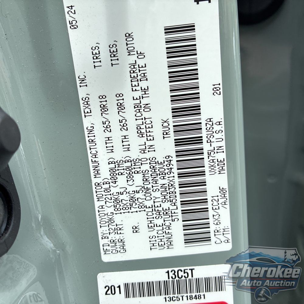 2024 Toyota Tundra SR5