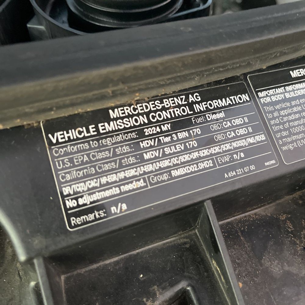 2024 Mercedes-Benz Sprinter 2500