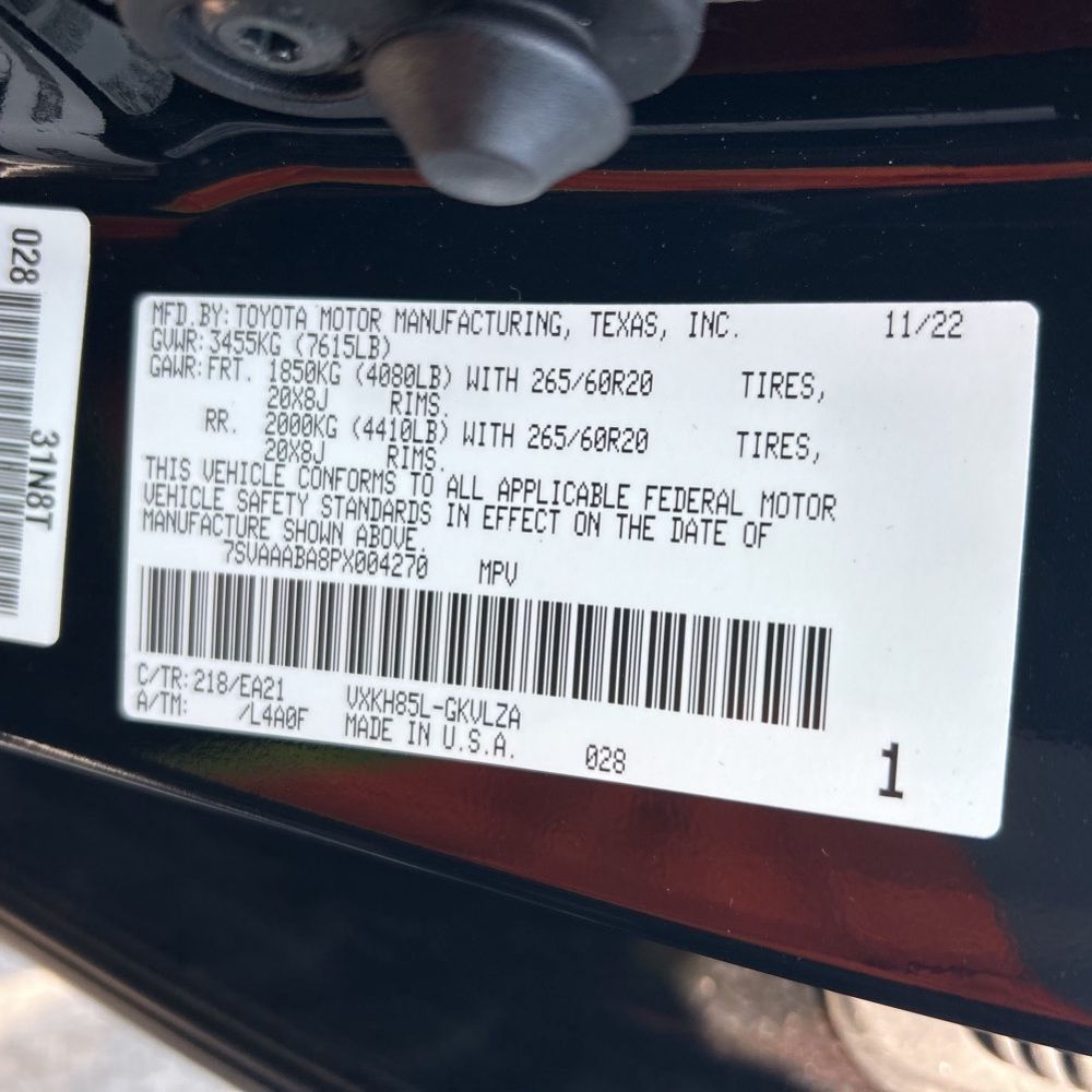 2023 Toyota Sequoia Limited