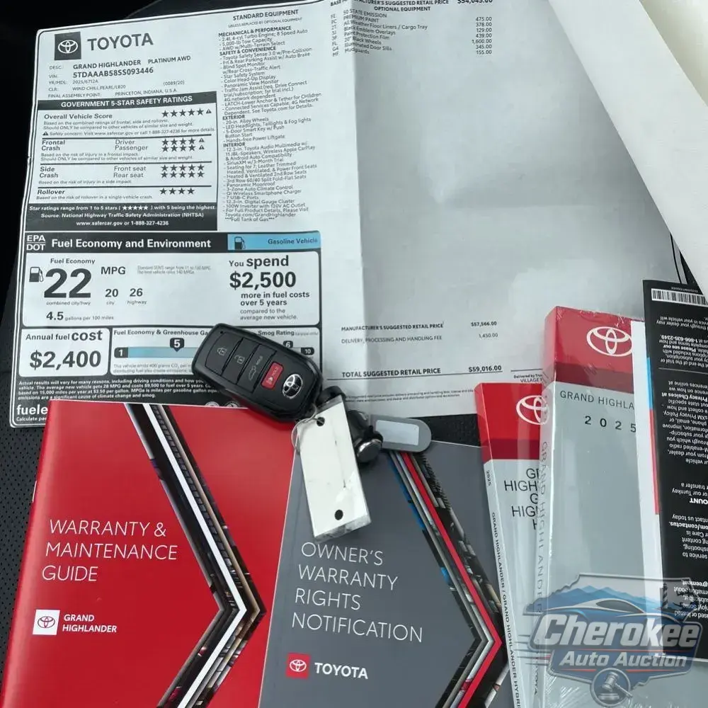 2025 Toyota Grand Highlander Platinum