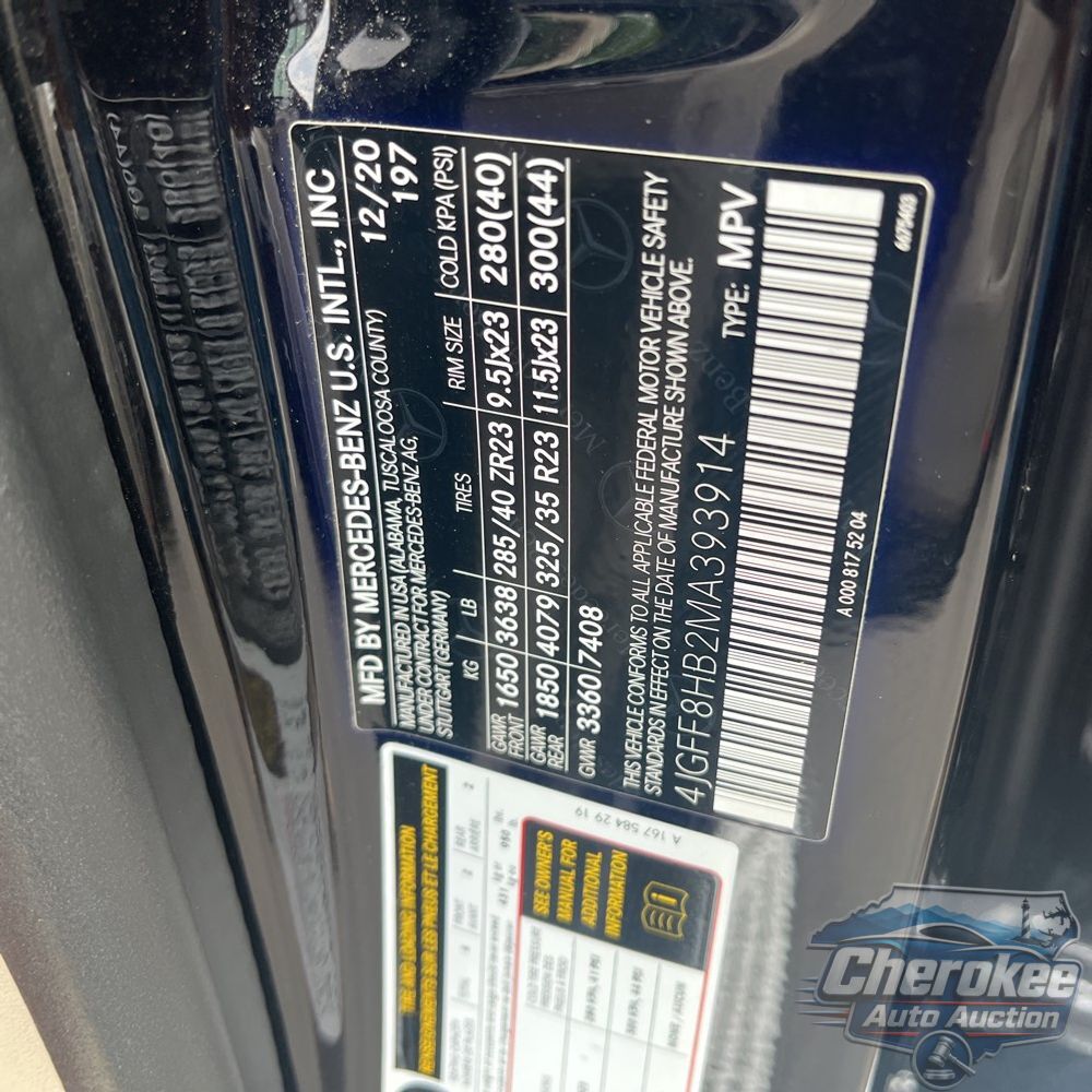 2021 Mercedes-Benz GLS Mercedes-Maybach GLS 600 4MATIC
