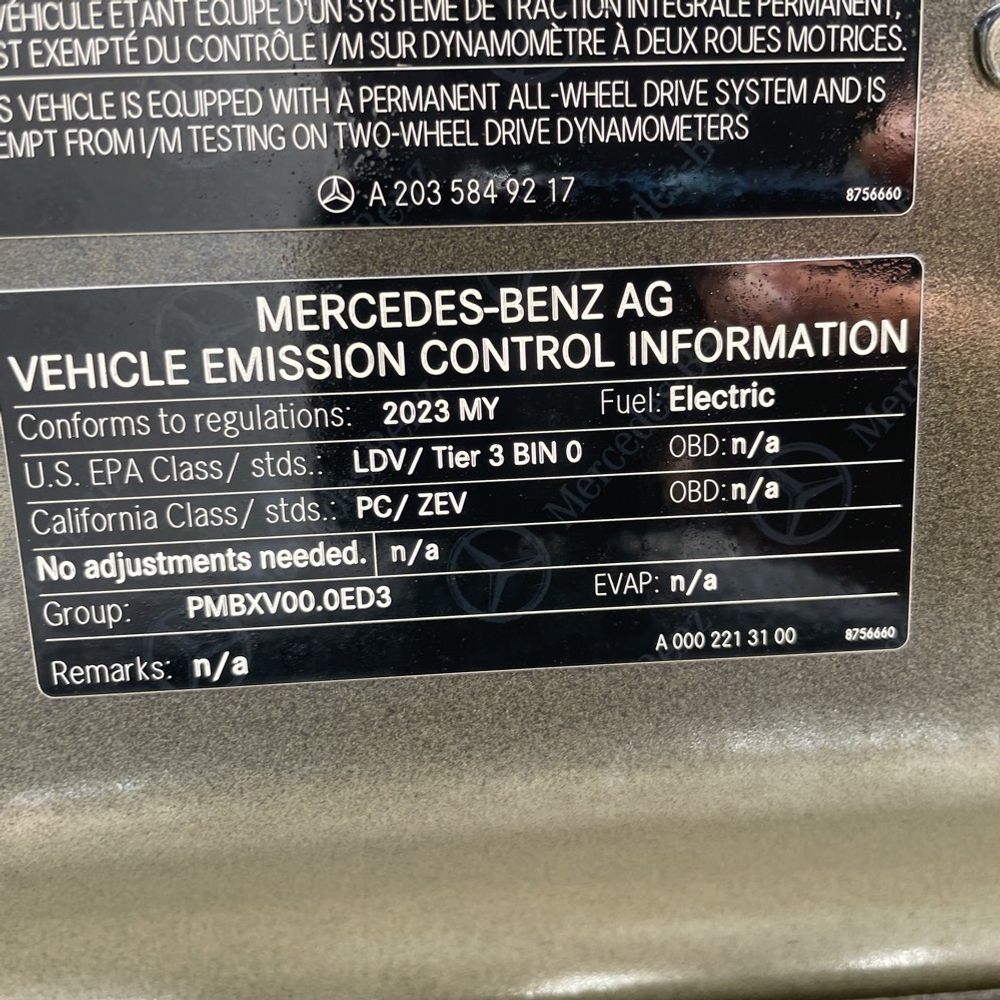 2023 Mercedes-Benz EQS AMG EQS