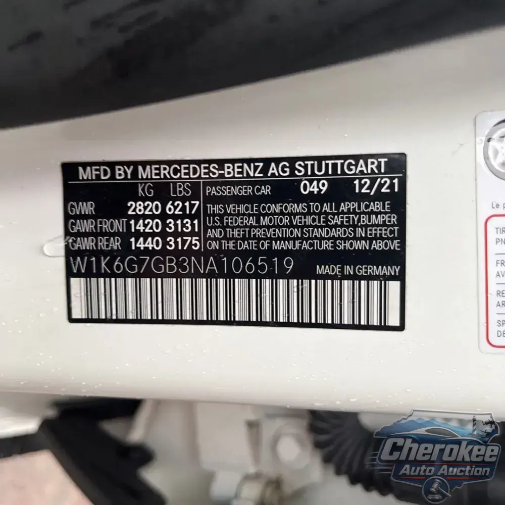 2022 Mercedes-Benz S-Class S 580 4MATIC