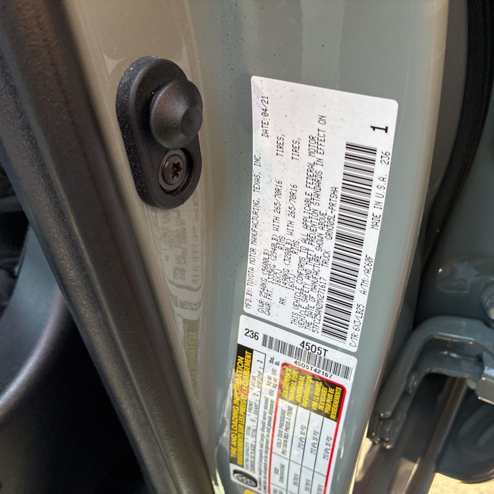 2021 Toyota Tacoma TRD Pro