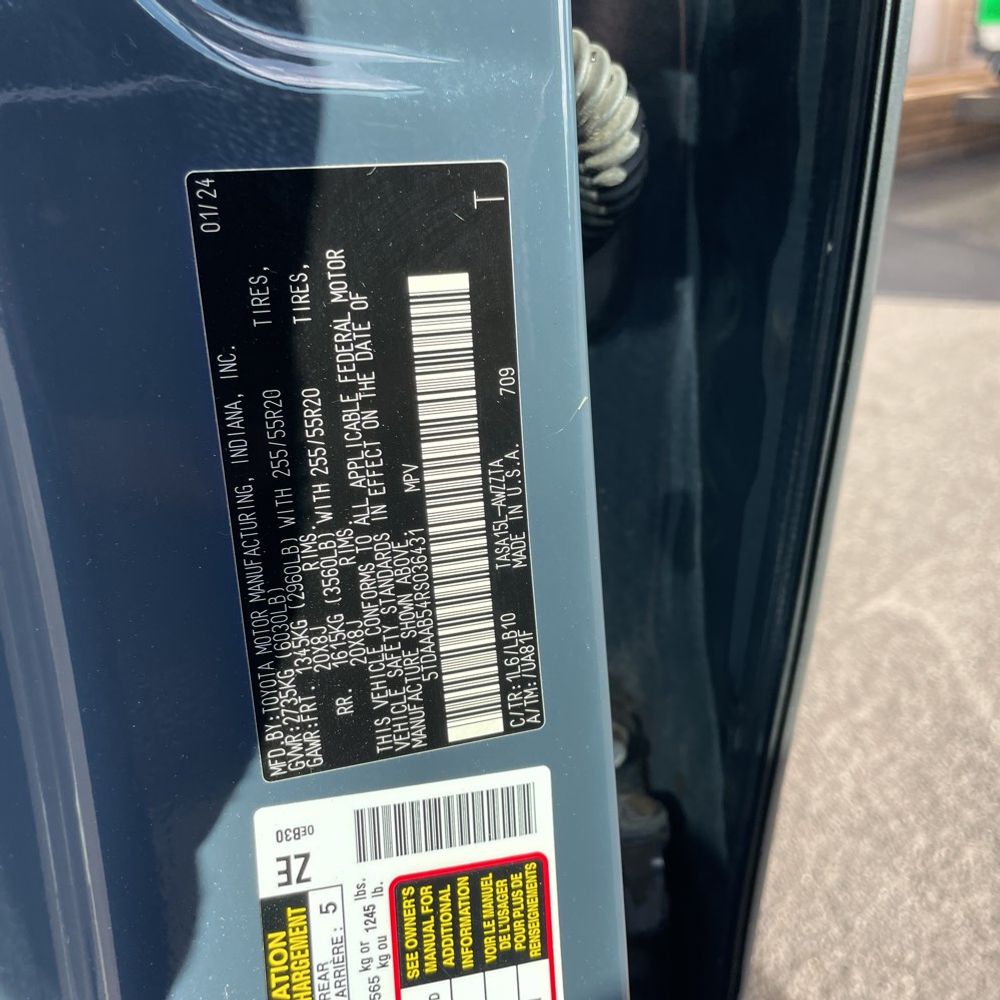 2024 Toyota Grand Highlander Platinum