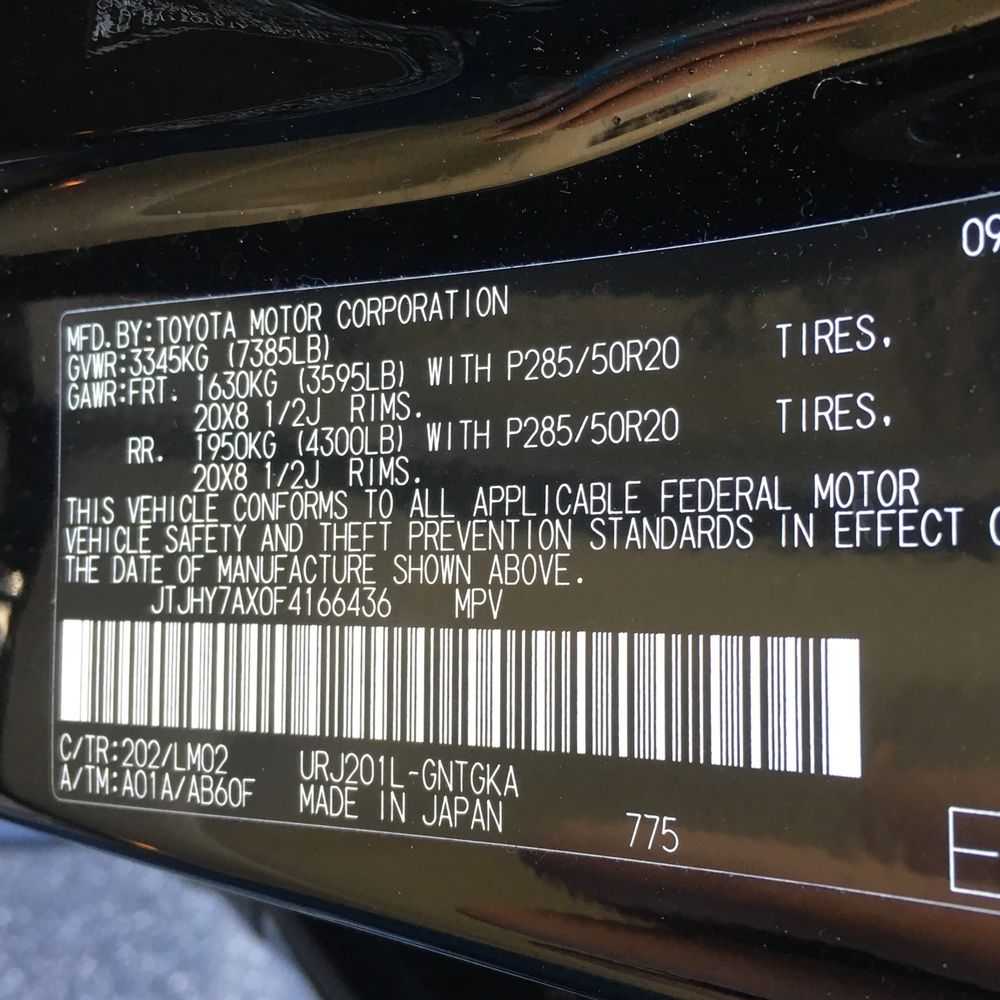 2015 Lexus LX 570