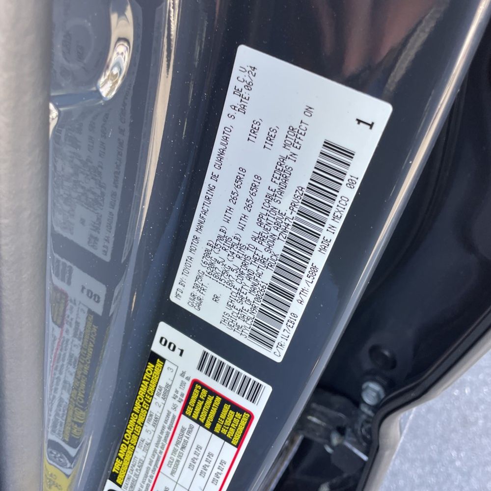 2024 Toyota Tacoma Limited HV