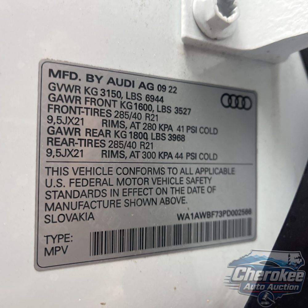 2023 Audi SQ7 Premium Plus