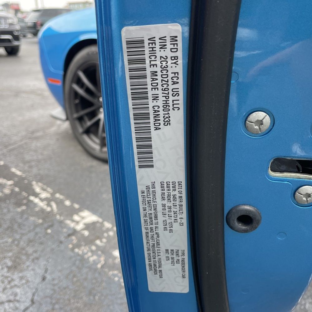 2023 Dodge Challenger SRT Hellcat
