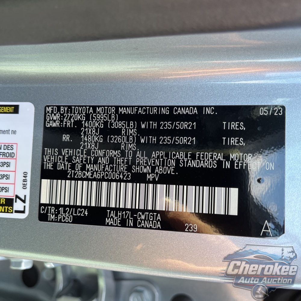 2023 Lexus RX 500h F SPORT Performance