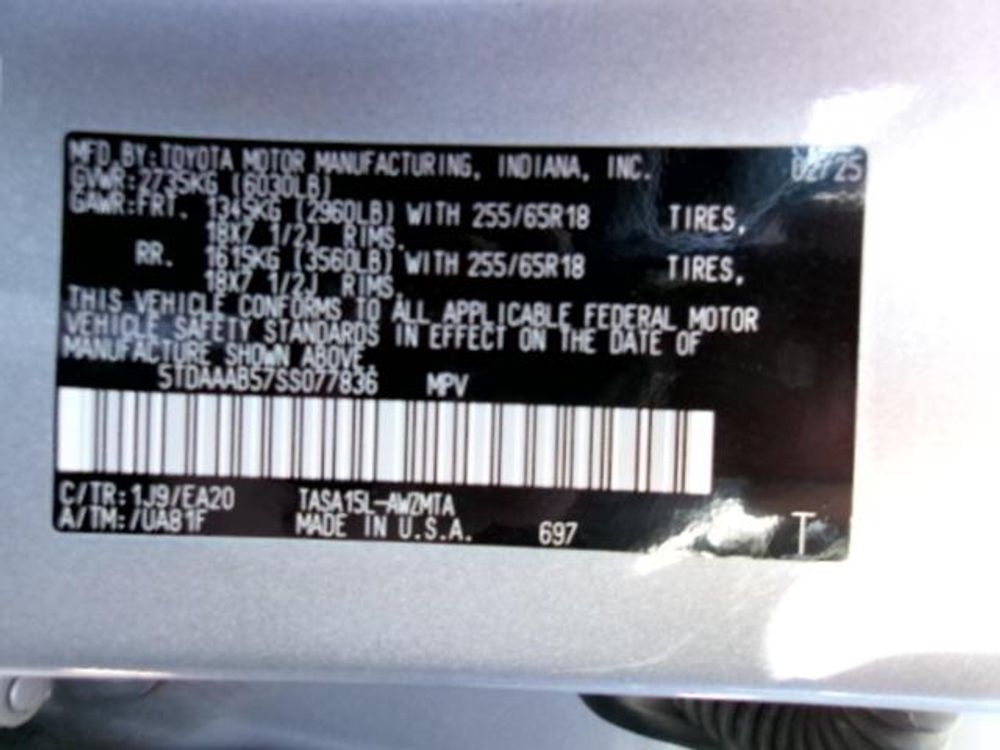 2025 Toyota Grand Highlander XLE