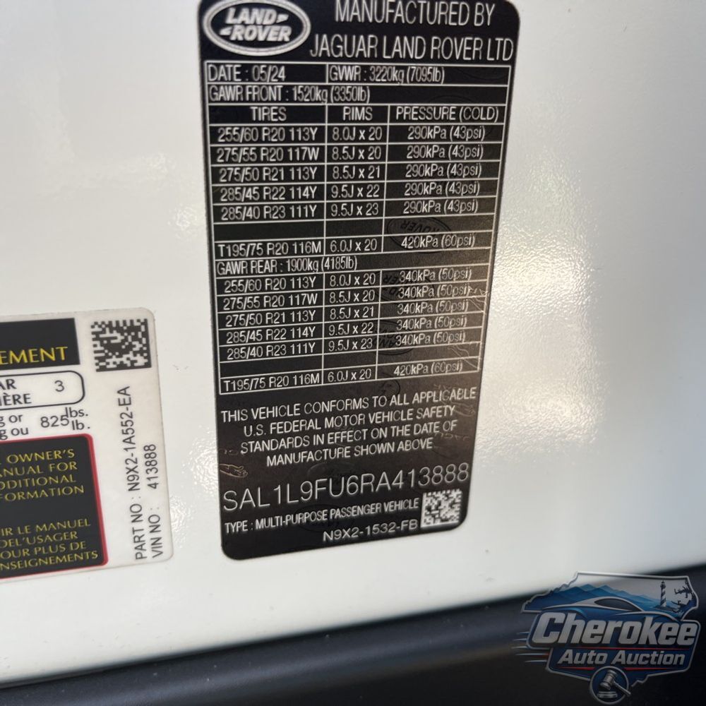 2024 Land Rover Range Rover Sport P400 Dynamic SE