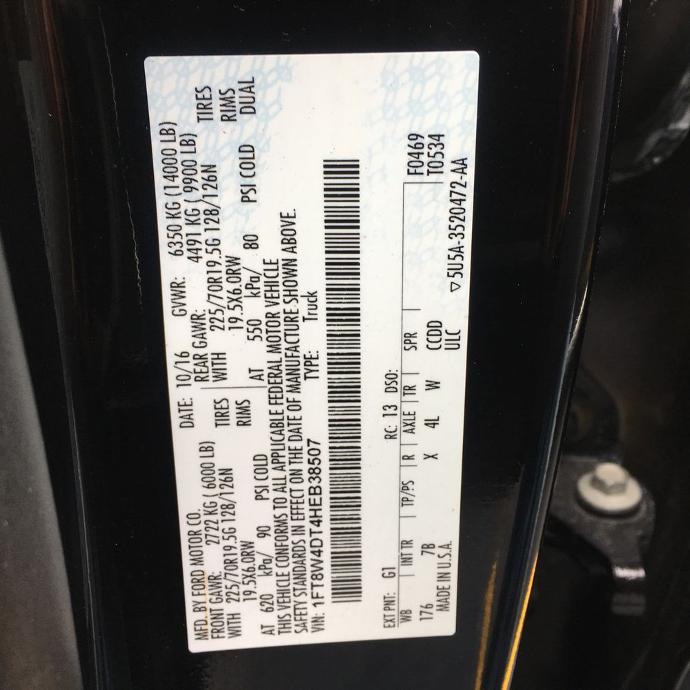 2017 Ford F450SD Platinum