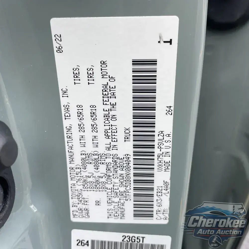 2022 Toyota Tundra TRD Pro HV