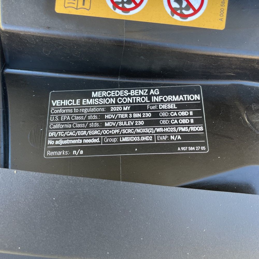 2020 Mercedes-Benz Sprinter 3500XD