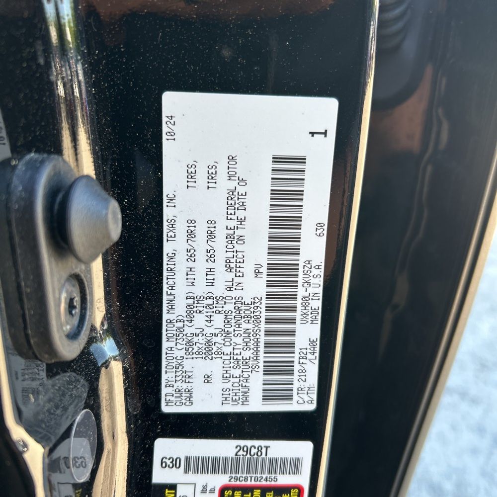 2025 Toyota Sequoia SR5